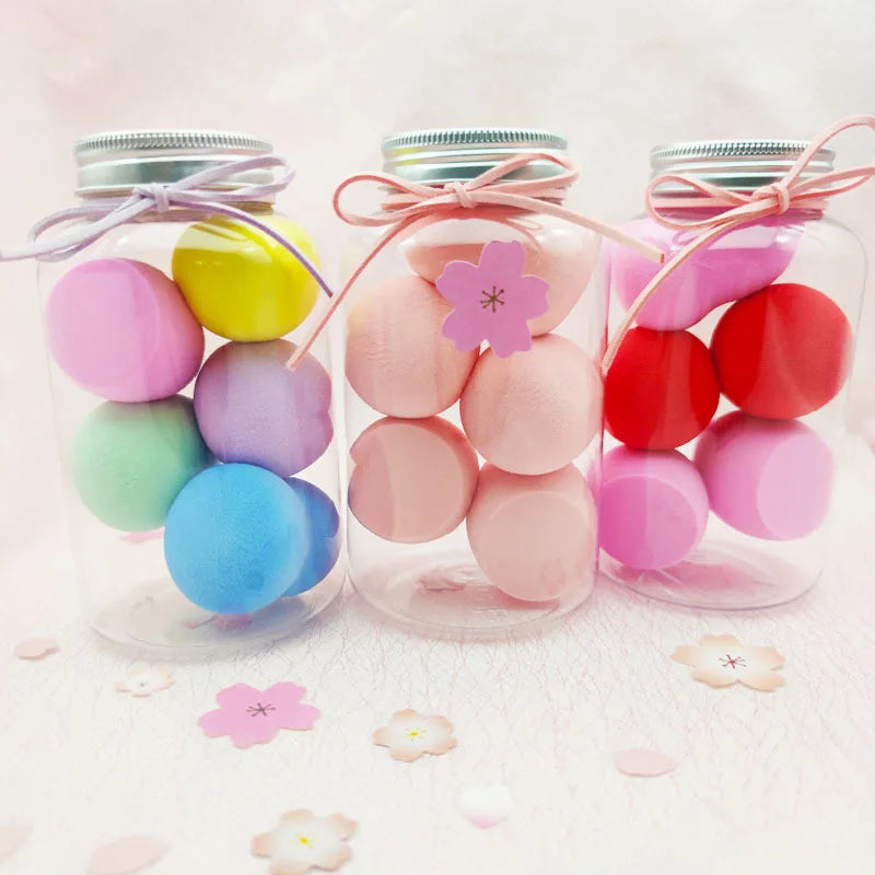 2023 New Arrival 5pcs Set Non-Latex Beauty Sponge Puff Blender Makeup Sponge Puff Blender
