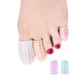 Upgrade Gel Toe Protector Silicone Toe Caps Toe Sleeve Protectors Prevent Pain for Corns Blisters and Ingrown Toenails HA00703