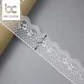 High Quality Exquisite White Flower Lace Trim for Garments and Home Textile Decoration