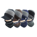 Wholesale 100% Acrylic Design All Over Print Custom Two Tone Stripe Skull Knitted Hats OEM Winter Cow Print Fluffy Beanie Caps