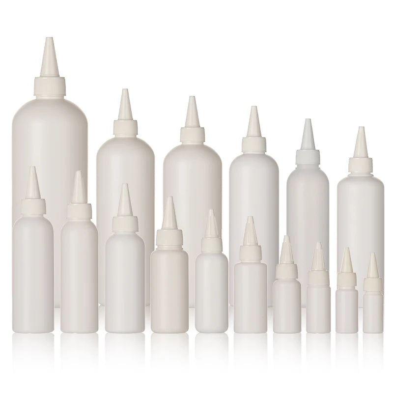 White10 15 20 30 50 60 80 100 120 150 200 250 300 450 500 1000ML Container Dropper Bottle Hdpe Plastic Bottle Manufacturer
