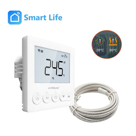 Smart Home Tuya Floor Heating Thermostat Gas Bolier Water Heating Electric Underfloor Heat Wifi Temperature Controller