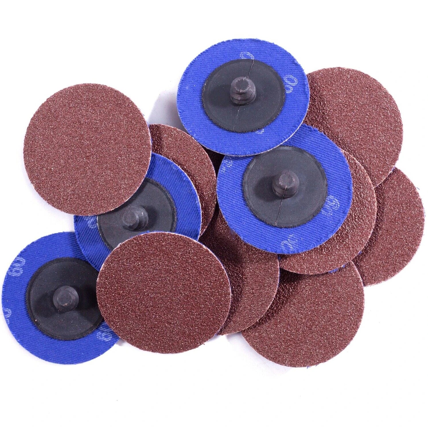 PEXMIENTAS A/O Quick Change with Tray and 1/4" Holder Flap Disc Surface Conditioning Discs Abrasive Tools Aluminium Sanding Disc