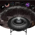 8 in 1 LED UFO Star Projector Night Light  Galaxy Starry Sky Rechargeable LED Room Light Lamp Kids Ceiling Decoration