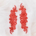 Exquisite Elegant Multi-color Border Lace Handmade Skin-Friendly DIY Headdress Mirror Flower Accessories for Bags 100% Polyester