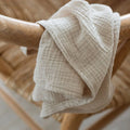 Oatmeal Beige Cotton Napkins Light Beige Cheesecloth Napkins Light Brown Waffle Textured Table Napkins
