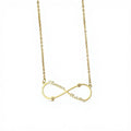 Mother's Day Gift I Love You Mum Grandma Te Quiero Mama Stainless Steel Infinity Pendant Necklaces