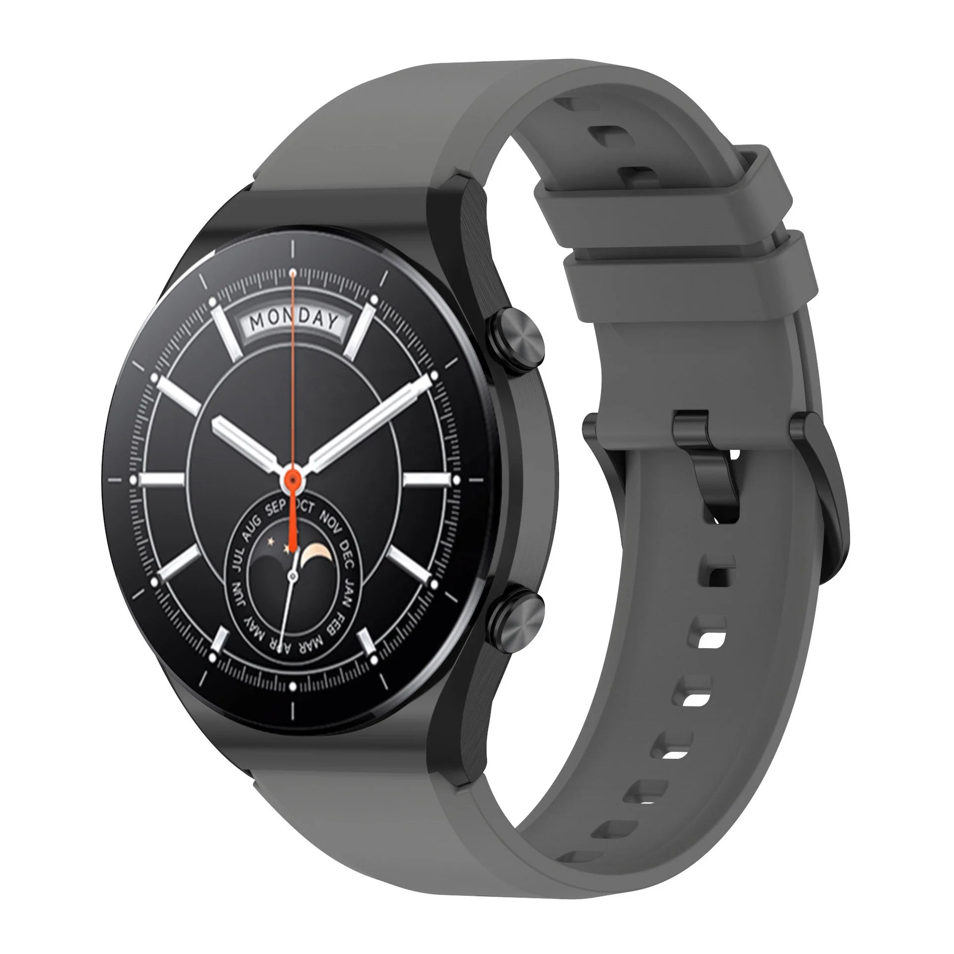 straps for Xiaomi watch S1 strap 22MM convex head smooth style silicone strap in stock