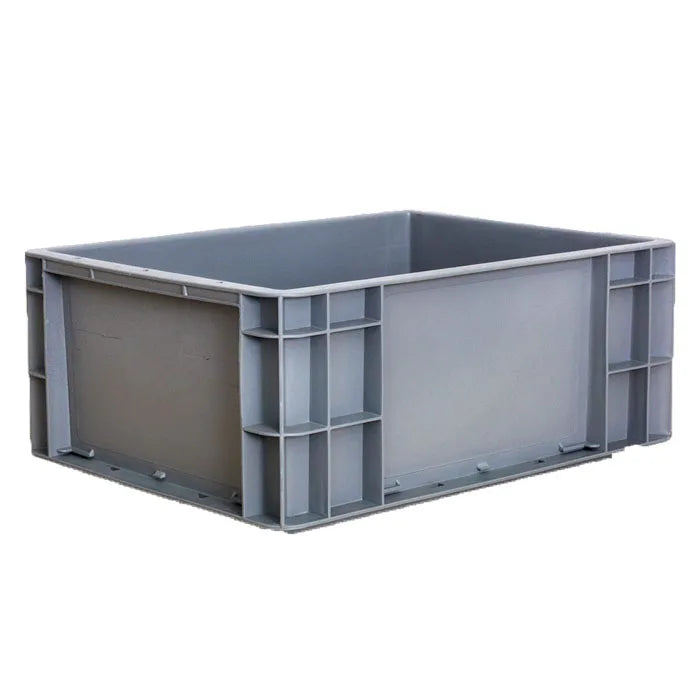EU Industrial Used Solid Style Moving Plastic Turnover Box Recyclable PP Material for Sale