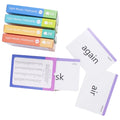 Wholesale Alphabet Learning Cognitive Cards Customized Paper Sight Words Flash Cards for Kids Educational