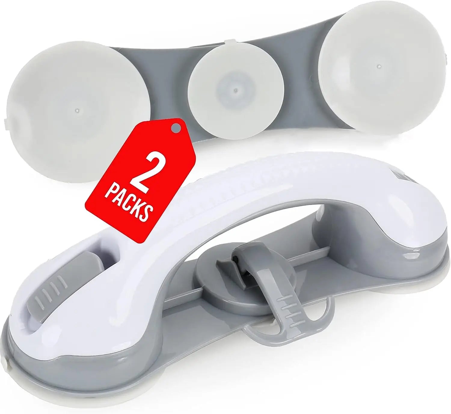 Plastic Wall Shower Grab bar Elderly Bathtubs 3 Suction Cup Grab bar