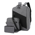 Customized Large Capacity Student Schoolbag 15.6-inch Outdoor Travel Simple Backpack Multi-layer Storage Business Trip