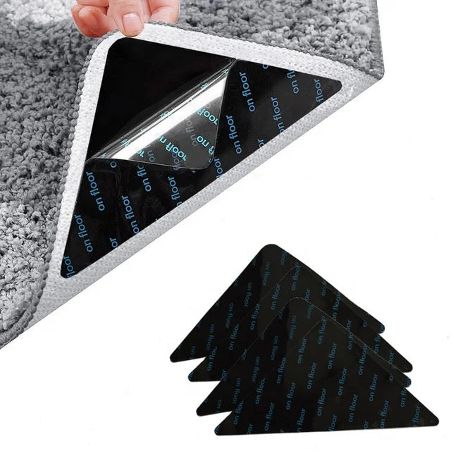 Reusable Rug Gripper Double Sided Carpet Tape Heavy Duty for Area Rugs Tile Hardwood Floors