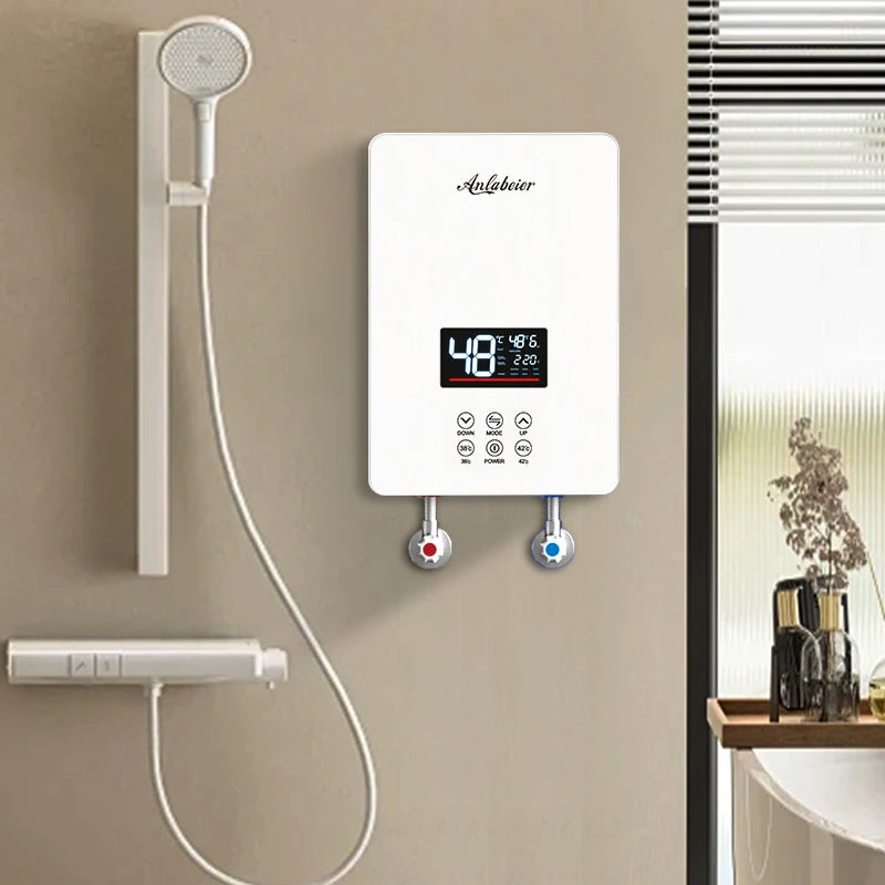 Calentador De Agua Electrico Portable Scaldabagno Electrico Electric Shower Head Instant Water Heater Venta Ducha Electrica