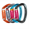 LFEDC Customize Logo 25KN Metal Aviation Aluminum 7075 Durable Heavy Duty Climbing Carabiner With Quick Release Locker