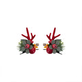 2025 Elk Flower Korean Hair Pins Clips Christmas Party Gifts for Kids Girls Promotional Business Items
