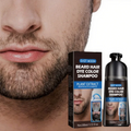 Effective Easy Color Permanent Black Men Hair and Beard Coloring Dye Cream Mustache Coloring Hair Grooming Shampoo Just for Men