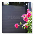 Decorative Easy Assemble Outdoor Park Plastic Wood Fence Exterior Wpc Fence Panel for Garden