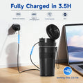 Handfan Sports Water Bottle Double Wall Vacuum Insulated Stainless Steel Thermos Flask 20 oz Waterproof IPX7 for Camping