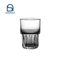 New Design Nordic Drinking Glass Boutique Premium Glass Water Tumbler Latte Glasses for Cafe for Hotel & Restaurant