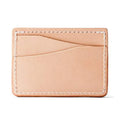 Business Travel Used Minimalist Slim Cardholder Genuine Leather Credit Card Holder RFID Blocking Custom Trading Card Sleeves