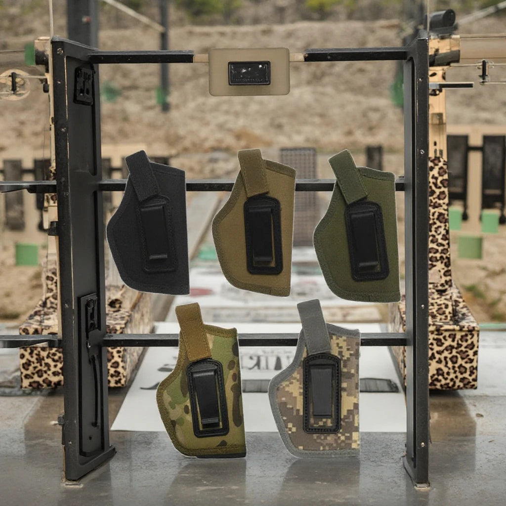 Tactical IWB Concealed Carry Holster with Metal Clip for Hunting Accessories-Concealed Belt Holster Bag