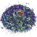 Polyester Color Shifting Mixed Glitter Bulk Chameleon Chunky for Nail Craft Party Supplies