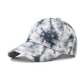 Wholesale Custom Logo Sport Cap for Girls New Mixed Color Tie-Dyed Baseball Cap Leopard Pattern Stylish for Outdoor Formal