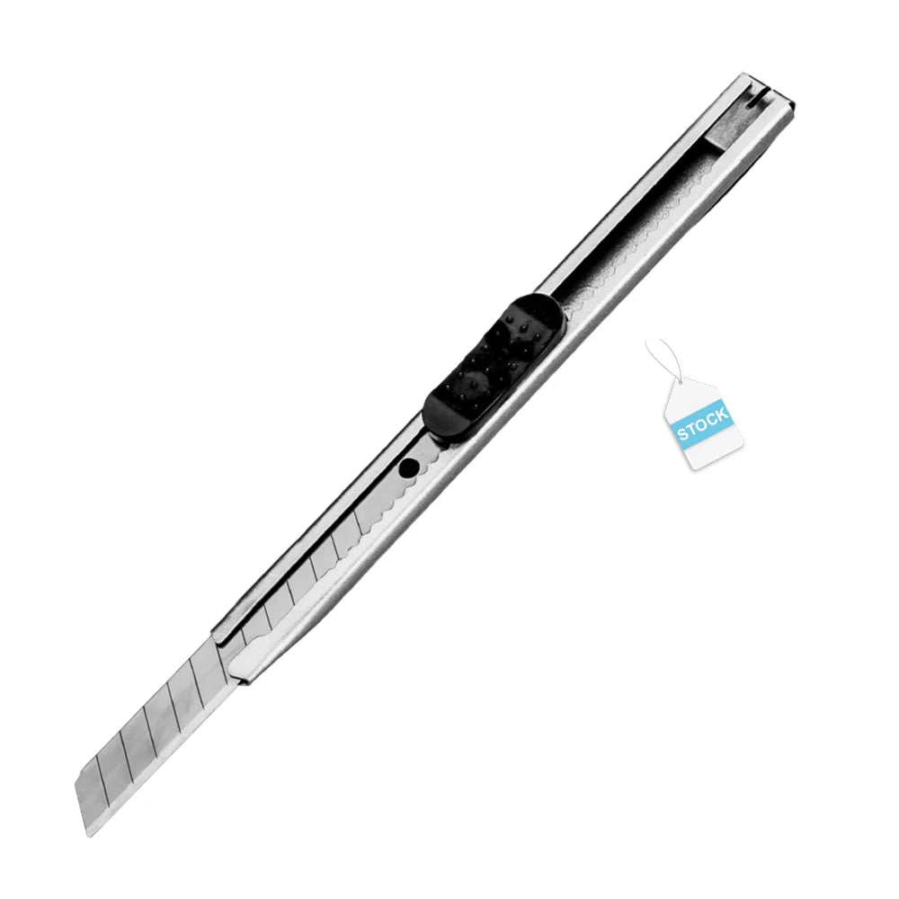 SINOART 9mm Snap Off Utility Knife High Hardness Retractable Box Cutters With Snap Off Blades Art Craft Hobby Cutter