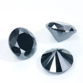 Manufacturer Loose Moissanite Round Brilliant Moissanite Diamond Black Color Synthetic Moissanite Diamond Supplier Top Quality