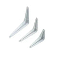 JAYA Factory Home Furniture Hardware Fittings Suspension Black Steel Shelf Table Chair Partition Support Triangle Brackets