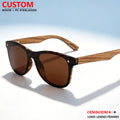 Fashion Classic Wood Frame Quality Polarized Sunglasses for Women Optical Frames ODM OEM Wholesale Factory Low MOQ in Stock