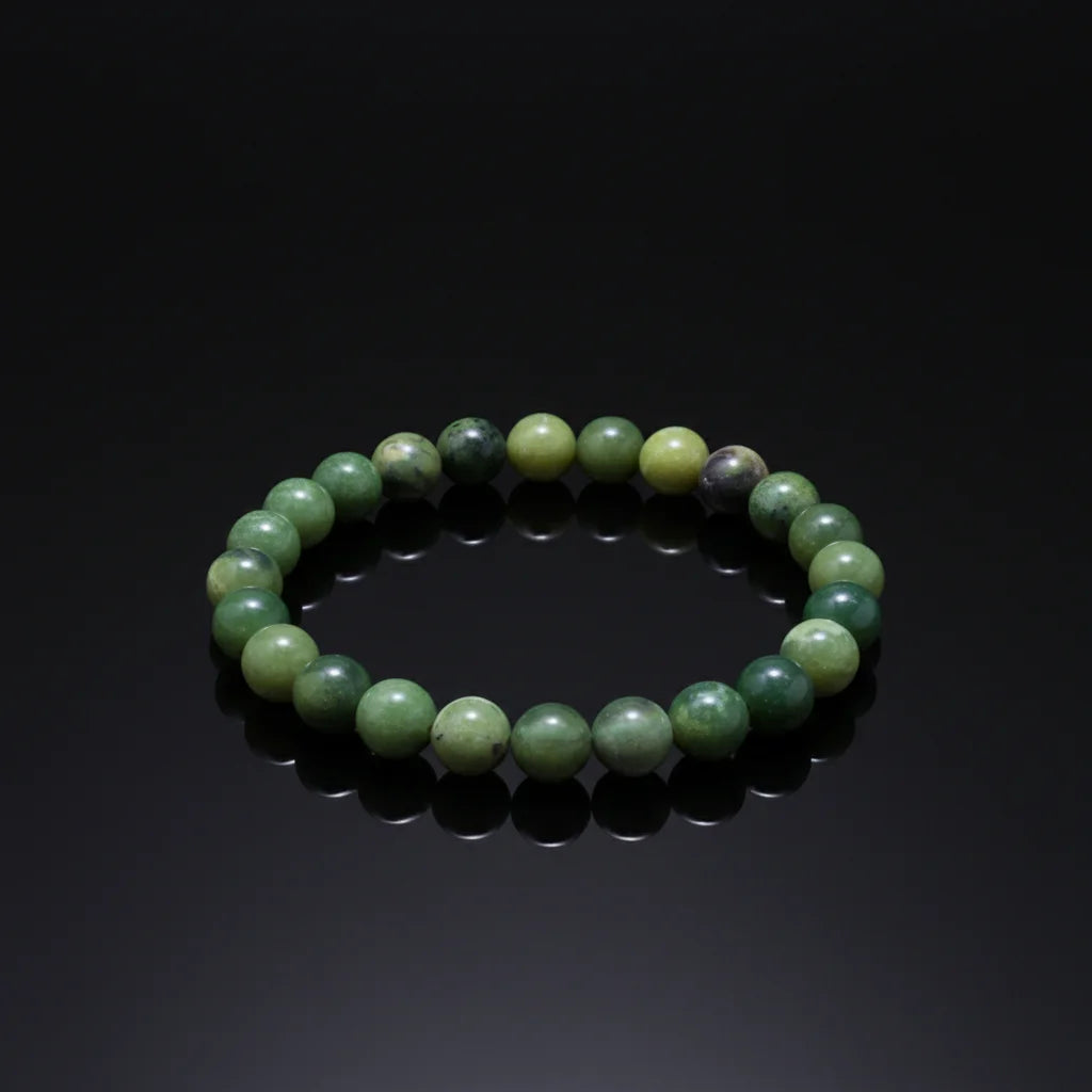 Stone Bracelet Elastic Round Gemstone Beads Stretch Bracelets Jade Healing Crystal New Natural Canada 8mm Bracelet for Unisex