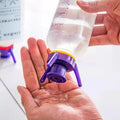 Wholesale Premium Multifunctional Plastic Inverted Bottle Cap Holder Tripod Leak-Proof Shower Gel Kit with Emptying Bottle Cap