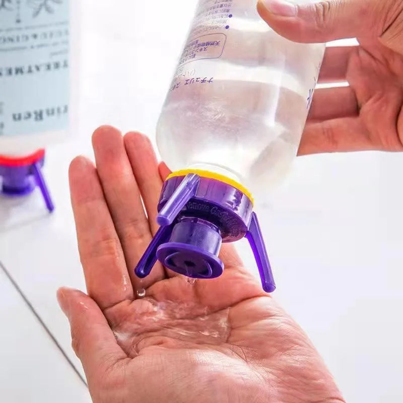 Wholesale Premium Multifunctional Plastic Inverted Bottle Cap Holder Tripod Leak-Proof Shower Gel Kit with Emptying Bottle Cap