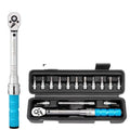TOOPRE Bicycle Torque Wrench Preset Adjustable Torque 1/4 Xiaofei 2-24NM Ratchet Wrench Set