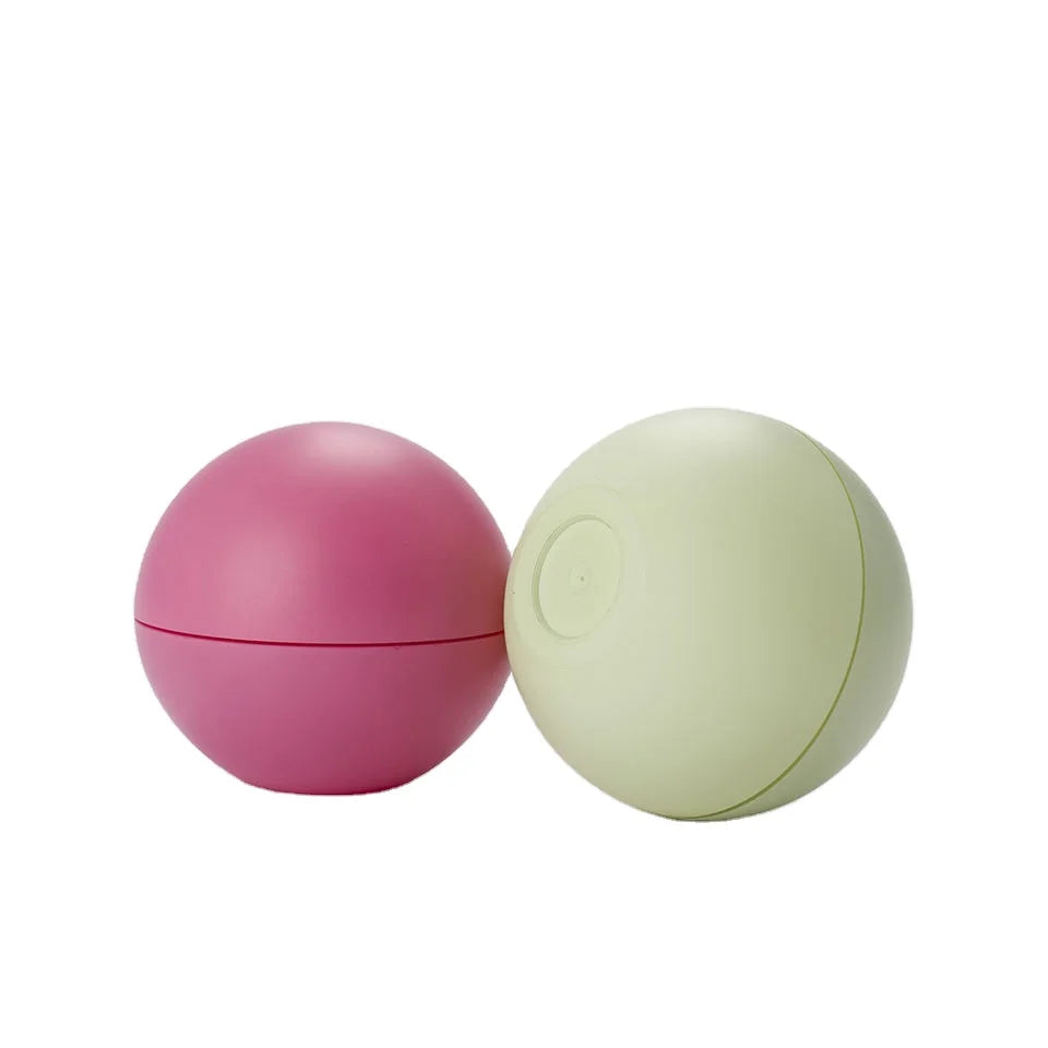 Unique Shape Cosmetic Dispenser PP Plastic Double Wall Cream Jar 30g/50g Screw Top Pink Green Custom Logo