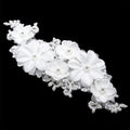 MLTS037 Fashion White Flower Bridal Headband Wedding Hair Accessories Wholesale
