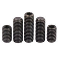 SDPSI DCT M3 M4 M5 M6 M8 M10 Length 3-40mm Black 12.9 Steel Socket Set Grub Screw Cup Point Screws