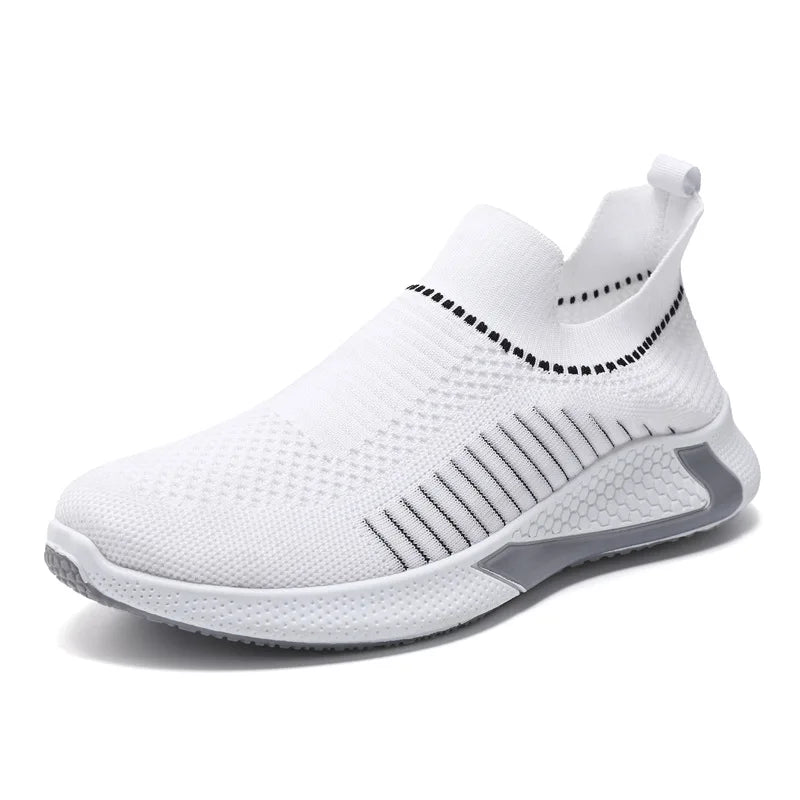 Low Cut Injection Sneaker Sepatu slip on Pria Men Shoes Casual Zapatilla
