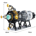Mould King 21006 Toy Bricks Apollo Spacecraft Building Model Star Destroyer MOC-26457 Saturn V Spacecraft Building Block for Kid