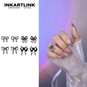Wholesale Bow Tatuajes Long Lasting Tattoo 15 Days Waterproof Natural Fruit Juice Body Art for Finger Nail Salon Bulk Supply