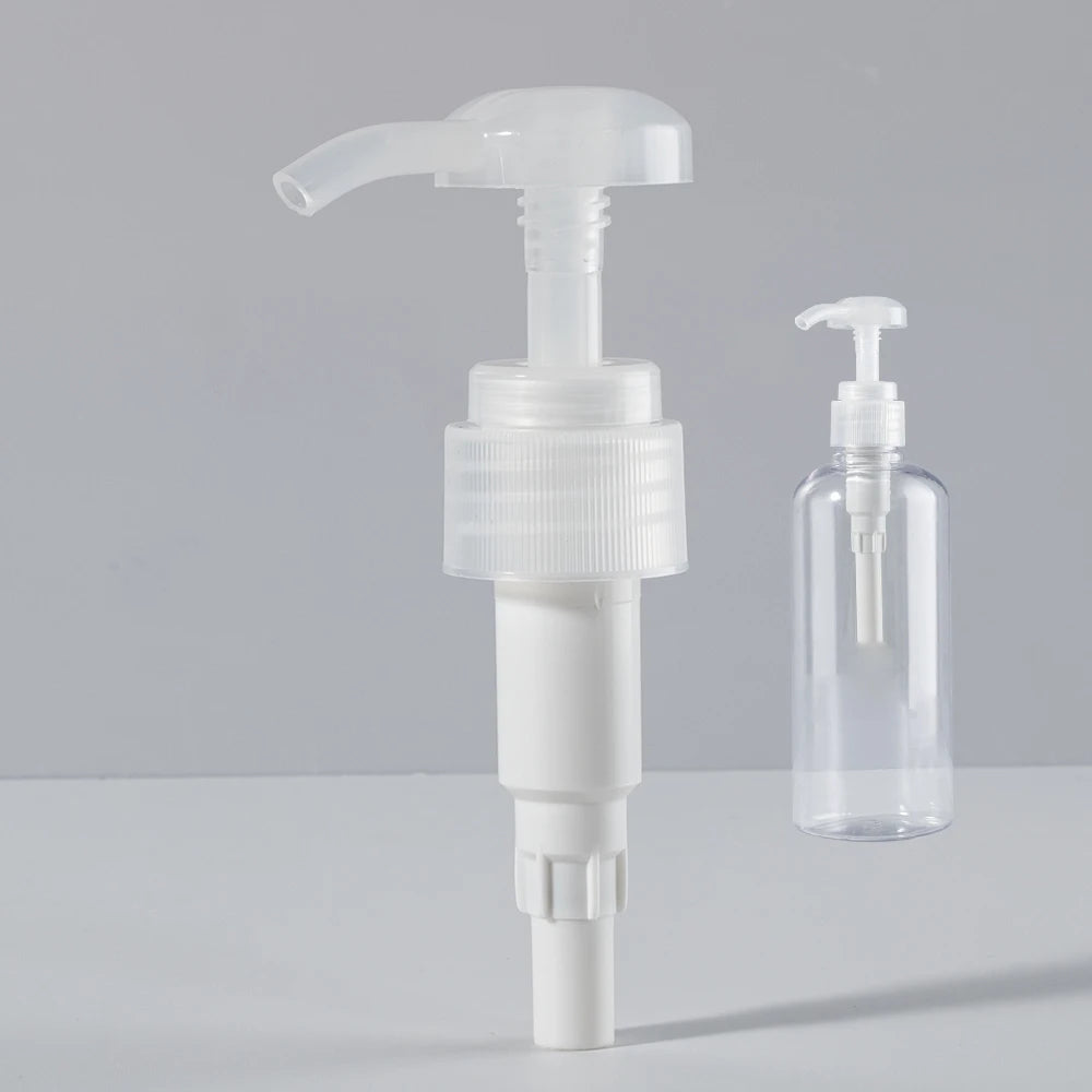 Factory Made 28 33 38 410 PP Plastic Pearl White Clear Black Costumed Color Dispenser Shampoo Pump Lotion Pump