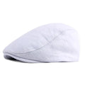 Men's Beret Male Retro Solid Caps Hat for Women Summer Sun Protection Shading Elasticity Gorras