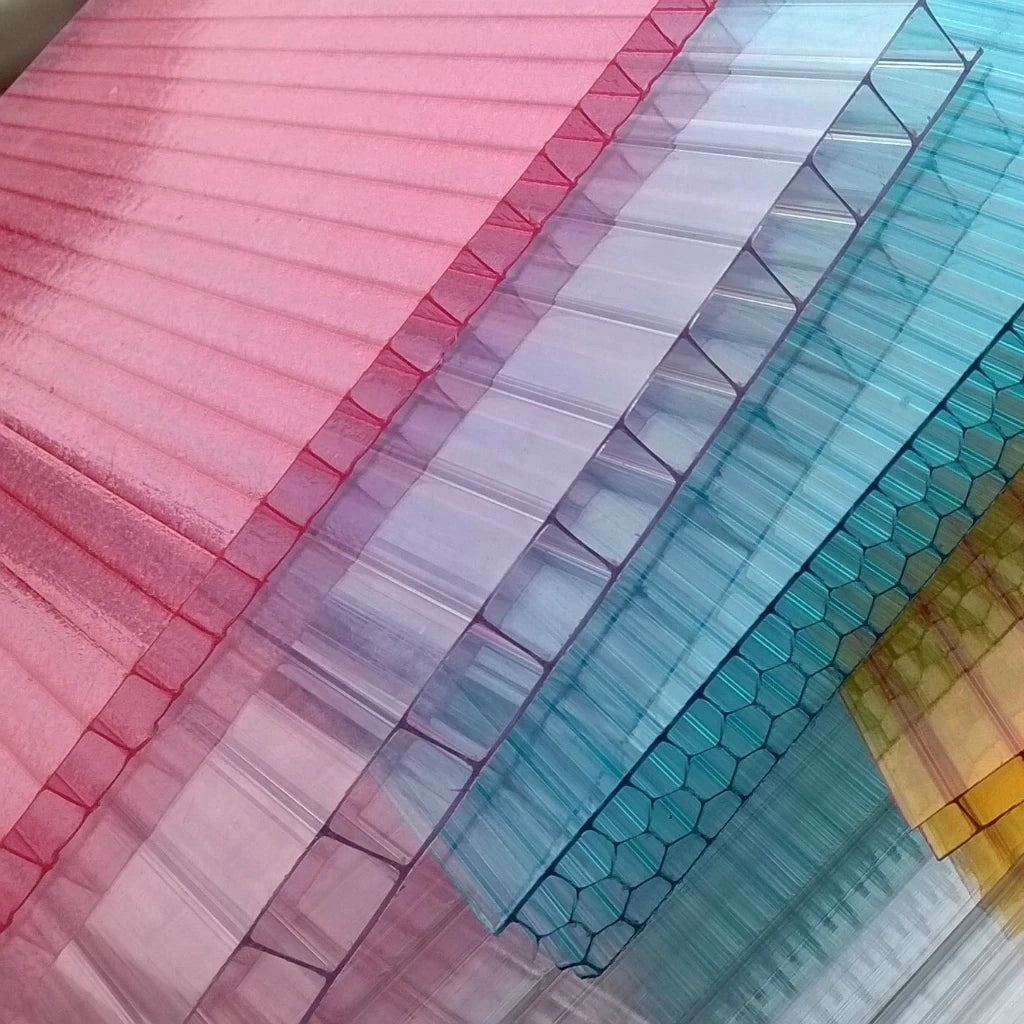 5mm Twin Wall Hollow Poli Carbonate Polycarbonate Roofing Sheets Price List