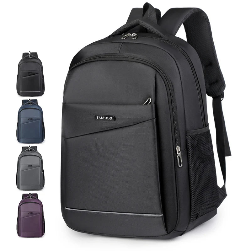 Custom Logo Large Capacity Fashion Business Laptop Backpack for Men Waterproof Durable Student Computer Bags Backpack