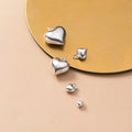 Sterling Silver 925 Heart Charms Pendant Small Love Pendant for DIY  Accessories Jewelry