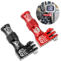 MUQZI Bicycle Wheel Hub Bracket Holder Connector Quick Release Axis Camera Mount Aluminum Alloy Tripod Holder Clamp
