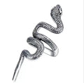 2020 Newest  Fashion Trend Women Ring  Personality Simple and Versatile  Retro Snake  Punk Style Ring As a Gift to Girlfriend