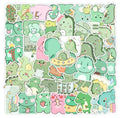 50Pcs Cartoon Dinosaur Kawaii Style Decorative Stickers for Kid Wall Table Book Waterproof Cute Children Sticker Sheets